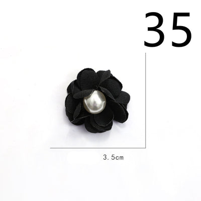 Diadema de Flores de Tela con Base Adhesiva para Hacer a Mano - Image 39