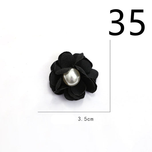 Diadema de Flores de Tela con Base Adhesiva para Hacer a Mano - Image 39