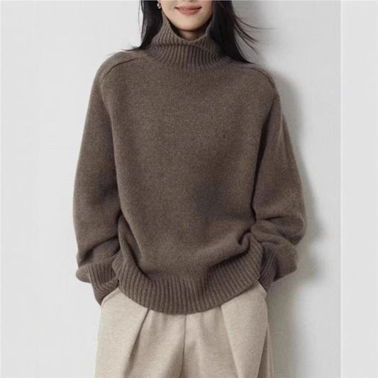 Suéter de Cuello Alto en Lana para Mujer - Image 2