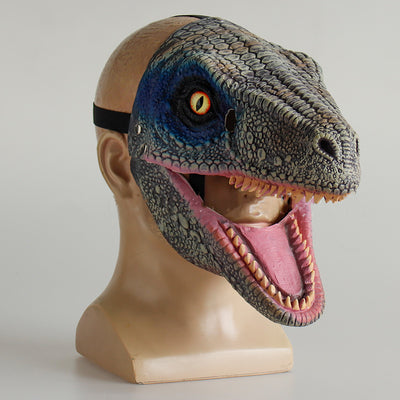 Máscara de Dinosaurio con Boca Móvil - Disfraz Halloween y Cosplay - Image 9