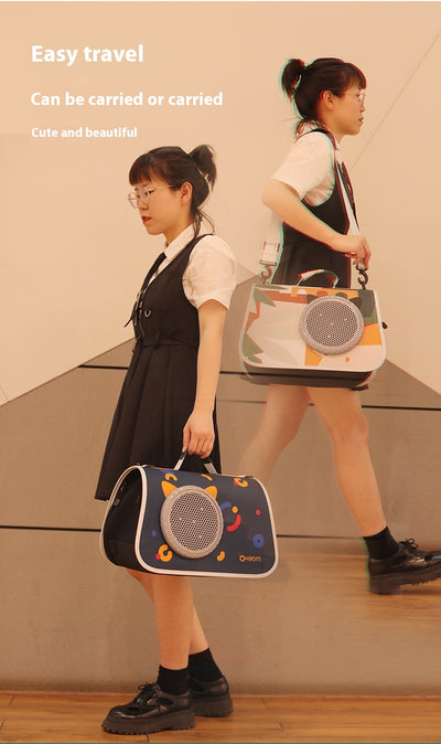 Mochila Transportadora Transparente para Gatos - Cápsula Espacial de Viaje - Image 19