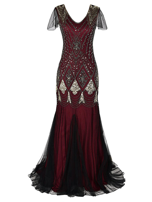 Vestido de Fiesta Talla Grande con Lentejuelas Estilo Vintage - Image 20