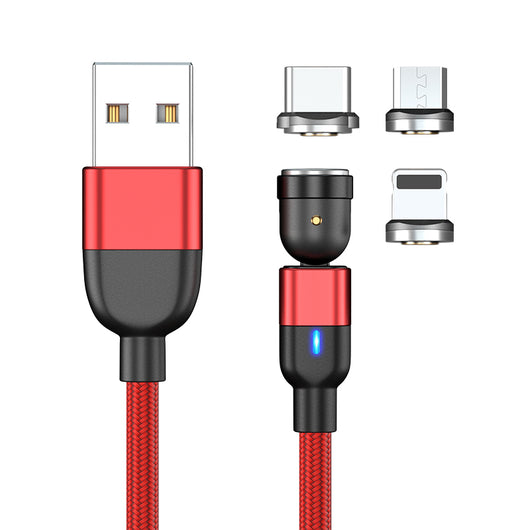 Cable de Carga Magnético 3 en 1 con Rotación 540° - Image 14