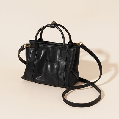 Bolso de Cuero Genuino Capacidad Grande - Bolsa Casual para Hombro - Image 7