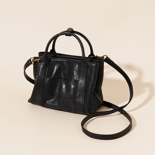 Bolso de Cuero Genuino Capacidad Grande - Bolsa Casual para Hombro - Image 7