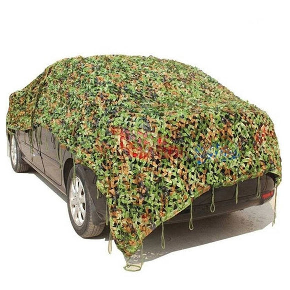 Malla de Camuflaje Jungle con Protección Solar de Capa Simple