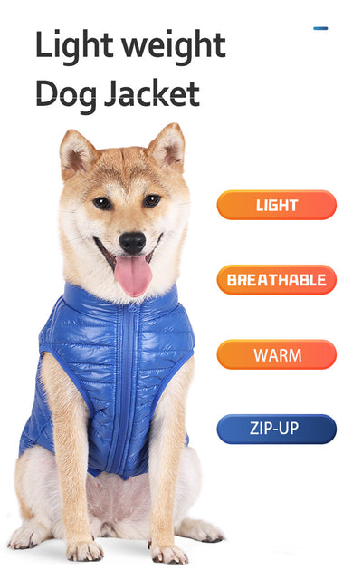 Abrigo Impermeable para Perros Otoño e Invierno con Cierre de Cremallera - Image 14