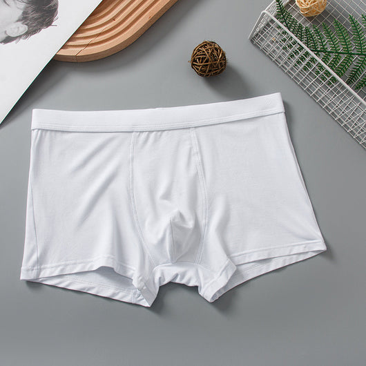 Bóxer Blanco Juvenil para Hombre de Algodón Cómodo - Image 2