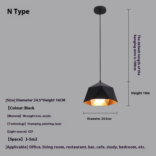 Lámpara Colgante Minimalista de Diseño Moderno para Restaurante y Bar - Image 17