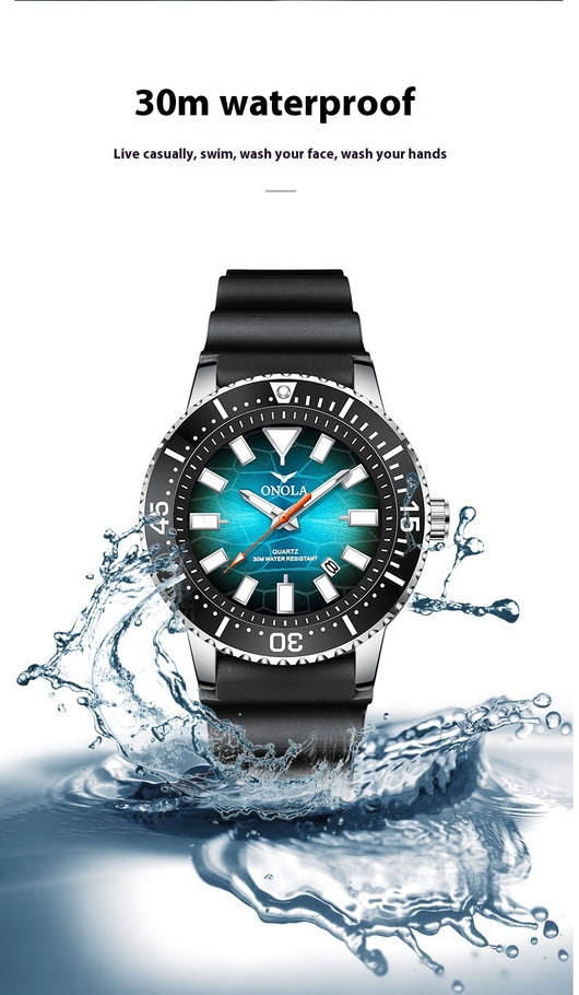 Reloj de Hombre Casual Profesional Resistente al Agua con Movimiento de Cuarzo - Image 20