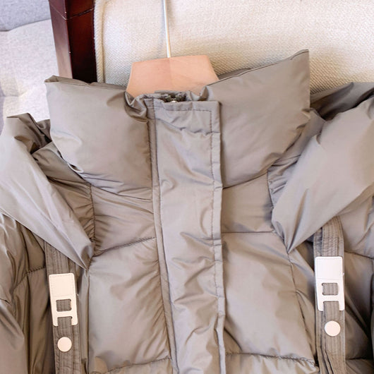 Chaqueta Acolchada Corta Estilo Coreano para Mujer - Image 26