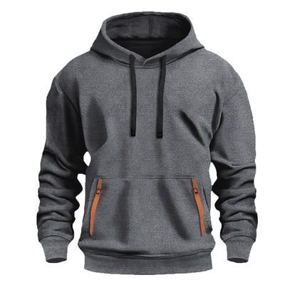 Sudadera con Capucha Forrada en Fleece para Hombre - Otoño Invierno - Image 15