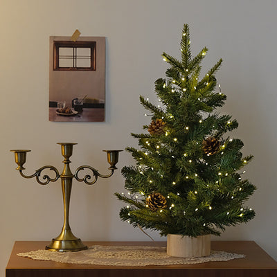 Escritorio Decorativo con Luces LED para Navidad - Diseño DIY Moderno - Image 17