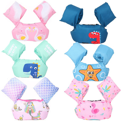Chaleco Salvavidas Infantil con Mangas Largas de Espuma Flotante - Image 2