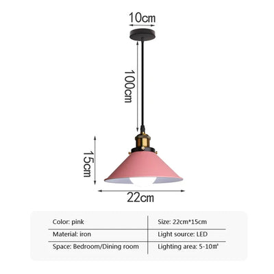 Lámpara Colgante Minimalista de Cabeza Única para Sala, Dormitorio y Estudio - Image 16