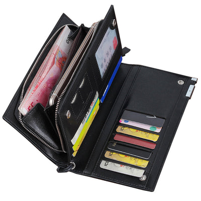 Cartera Clutch Larga con Cierre para Hombre - Image 12