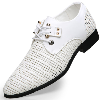 Zapatos de Cuero para Hombre con Diseño Calado - Image 9