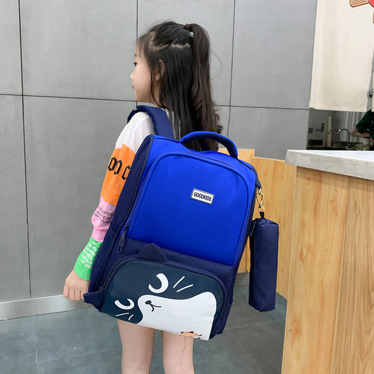 Mochila Escolar Estilo Británico con Protección de Columna - Gran Capacidad - Image 10