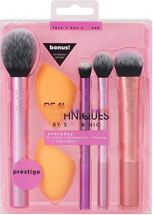 Set de 5 Brochas de Maquillaje Profesional REAL T - Image 6