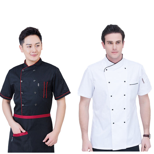 Uniforme de Chef Pastelero Manga Corta Profesional - Image 4