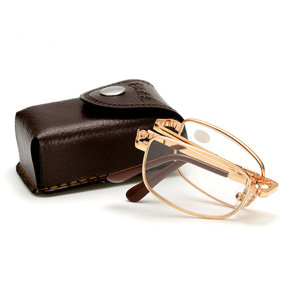 Gafas de Lectura Plegables de Resina para Adultos Mayores