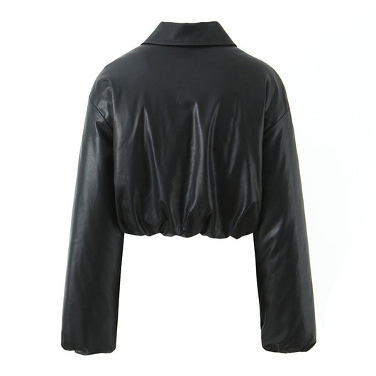 Chaqueta Acolchada Negra para Mujer - Diseño Moderno y Cálido - Image 11