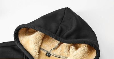 Conjunto de Sudadera Gruesa de Terciopelo para Hombre Talla Grande - Image 27