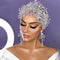 Tiara Nupcial de Cristal Hecha a Mano - Corona Elegante para Novia