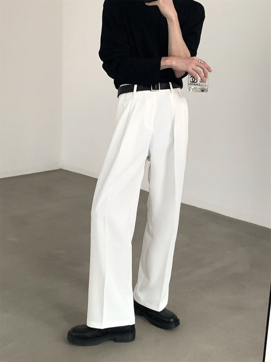Pantalones Anchos Efecto Drapeado Estilo Urbano Relajado - Image 13