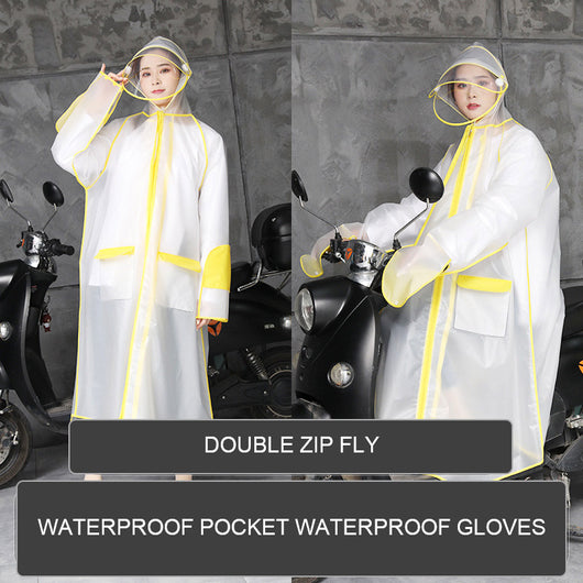 Poncho Impermeable para Bicicleta Eléctrica y Senderismo - Image 16