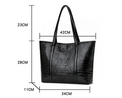 Bolso de Cuero Vintage de Gran Capacidad para Mujer - Image 16