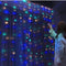 Cortina de Luz LED con Control Remoto y Cable de Cobre