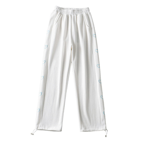 Pantalón de Cintura Alta con Cordón Ajustable - Comodidad Casual