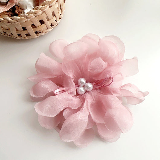 Accesorios para el Cabello Infantil con Clip Lateral Flor de Perla - Image 17