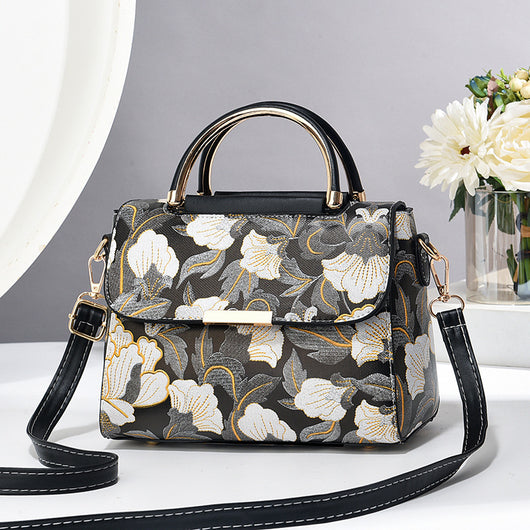 Bolso Bandolera Mujer Estilo Chino con Estampado Trendy - Image 4