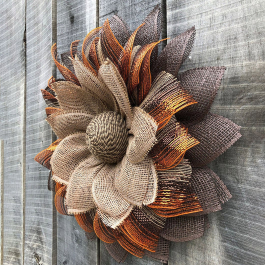 Corona de Otoño Cosecha 40cm - Decoración Acción de Gracias y Halloween - Image 10