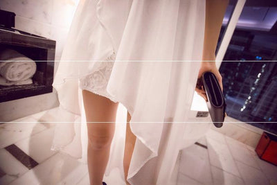 Vestido Tuxedo Estampado de Chifón con Abertura Lateral y Cintura Ajustada - Image 16