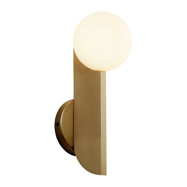 Lámpara de Pared Nórdica para Dormitorio y Pasillo - Diseño Minimalista en Bronce - Image 3