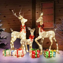 Lámpara Decorativa LED Reno Navideño con Luz Brillante - Image 10
