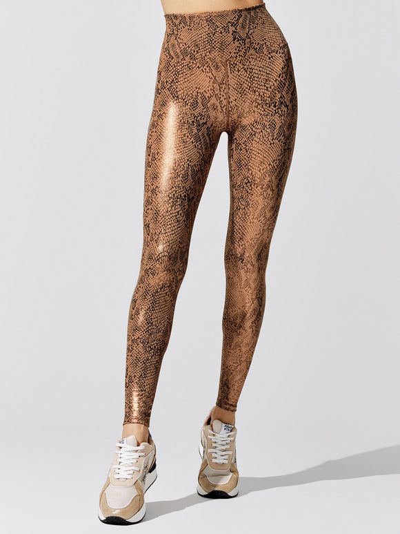 Sostén Deportivo Bronceado con Efecto Brillante - Traje Yoga Transpirable