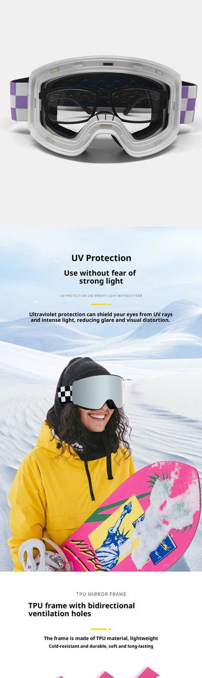 Gafas de Esquí Esféricas con Doble Capa Antivaho - Image 13