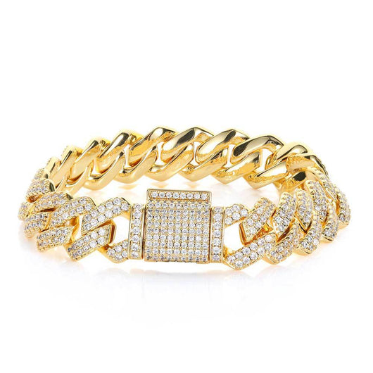 Pulsera Hip Hop para Hombre con Cifrado Zircón - Image 10
