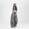 Overoles Retro Gris Carbón para Mujer