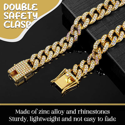 Collar de Cristal para Mascotas - Cadena Metálica Elegante para Perros y Gatos - Image 10