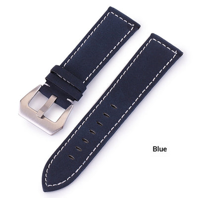 Correa de Reloj en Cuero Gamuza Premium Costura Artesanal Gruesa - Image 23