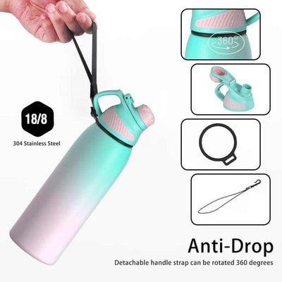 Vaso Deportivo Aislante Portátil de Acero Inoxidable 304 para Niños - Image 4