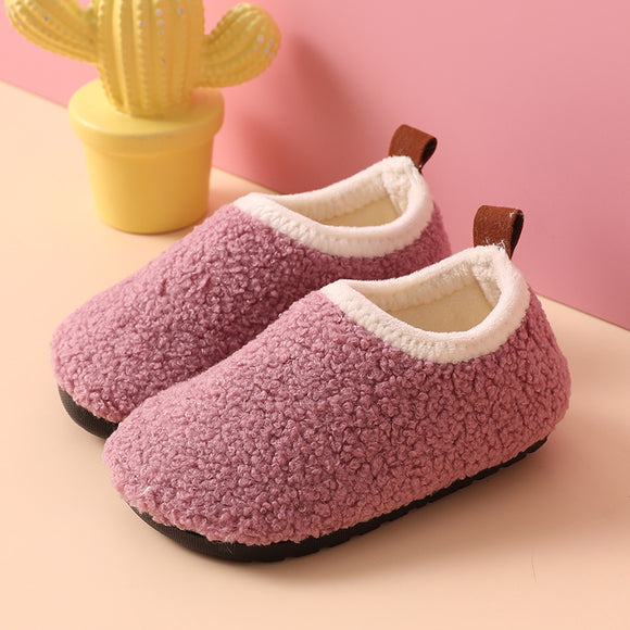 Pantuflas Térmicas Infantiles con Suela Antideslizante - Invierno