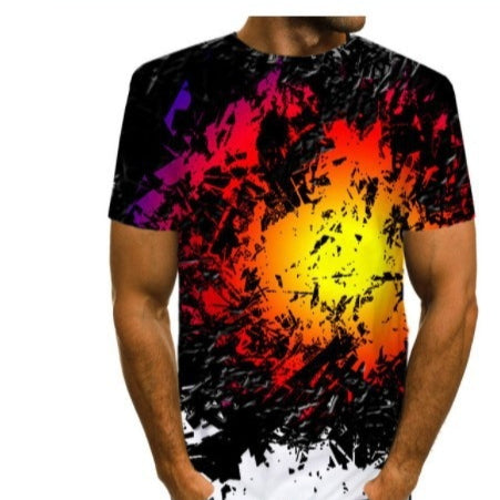 Camiseta de Verano Suelta y Transpirable