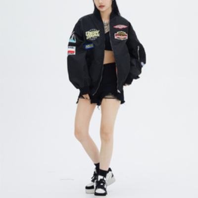 Chaqueta Cortavientos Hip-hop Gaojie Estilo BF - Image 10