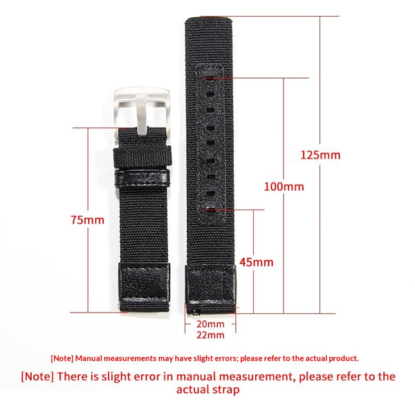Correas para Reloj Jeep de Lona, Nylon y Cuero